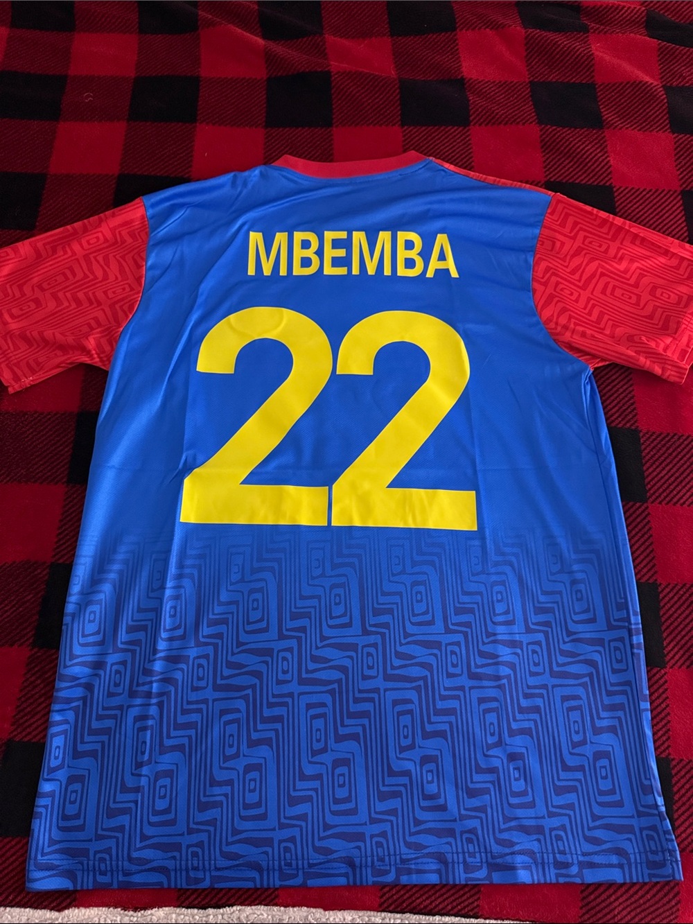 RARE DR Congo 🇨🇩 #22 Chancel Mbemba 2026 FIFA World Cup O’Neill’s Home Jersey